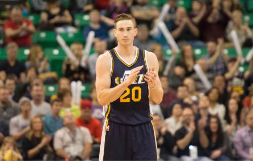 Rick Egan  |  Tribune file photo

Utah Jazz forward Gordon Hayward is on the delinquent property tax list, but his agent said the escrow company handling his purchase of a home made a clerical mistake.